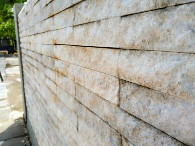 Stone Veneer Siding Install
