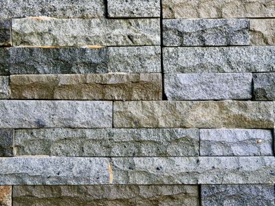 Close-up of Stone Veneer Texture