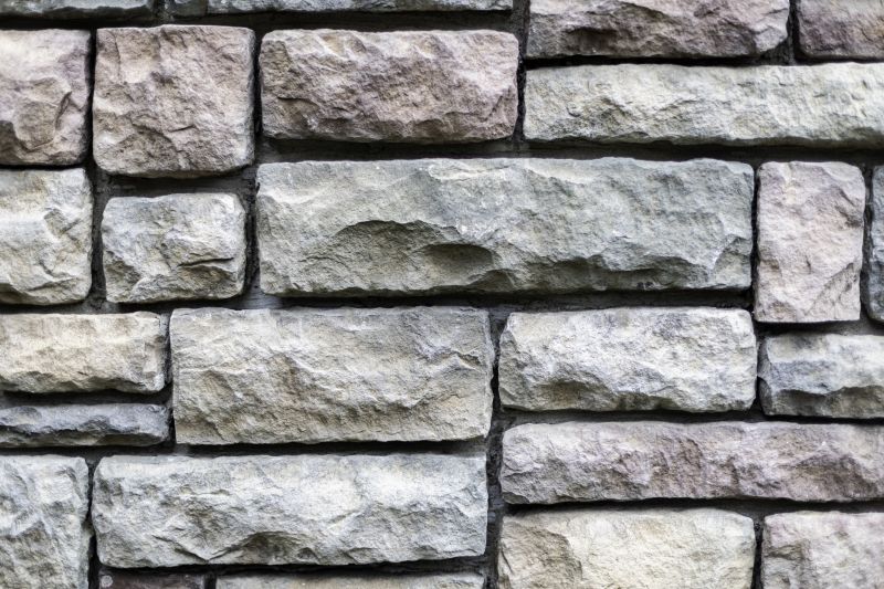 Close-up of Stone Veneer Details